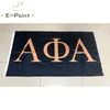 Vlag van Alpha Phi Alpha 3 * 5ft (90 cm * 150cm) Polyester Vlag Banner Decoratie Flying Home Garden Flag Feestelijke geschenken