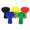 5PS Hookah Silicone à prova de vento Bowh Bowls Substituíveis Acessórios Shisha Acessórios Bong Bong Hookah Sillicone para Bongs Acessórios