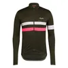 Hommes Rapha Pro Team Cyclisme Maillot À Manches Longues VTT Vélo Tops Outdoor Sportswear Respirant À Séchage Rapide Chemise De Vélo De Route Vêtements De Course Y21041617