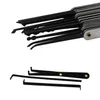 15PCS Locksmith Hand Tools Lock Pick Set for beginner Practice tools