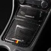 Carbon Fibre Central Control Наклейки Наклейки Украшения Отделку Автомобильные чехол для Mercedes Класс CLA GLA 2013-2018 Аксессуары