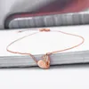 Simple Lock Love Necklaces 18K Rose Gold Heart Drill Diamond Key Romantic Unique Designer Jewelry For Women Engagement Pendant Necklace Gift