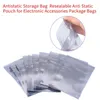 Resealable Zipper Bags Smell Proof Pouch Aluminum Foil Food Storage Bag for Coffee Tea Cookie Package