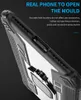 Designer Phone Case Car Holder anel magnético TPU PC Case para Iphone 11 xs pro Caso Max Tampa