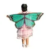 Recentemente Design Butterfly Wings Pashmina xale Crianças Meninos Meninas Traje Acessório GB447
