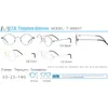 Ivsta Eyewear Eyewear Titanium Óculos Homens 98607 Com Logo Box Prescrição Mulheres redondas miopia quadro óptico Dinamarca Korean1