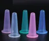 100 adet antiaging yüz çukurluğu fincan silikon yüz vakum kupası kırışıklıkları kaldırmak koyu halkalar sırt masajı vücut zayıflama masajı 3 88 cm