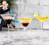 Kokteyl Cam Tripod Kadehi Mutfak Şarap Dondurma Kupa Bir Barda Martini Bardak Kristal Cam Kupası