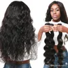 Elibess Body Wave волос Пучки 3 Bundle Lot 100% человеческих волос соткать Бразильский перуанский Наращивание волос Natural Color 12-28 дюймов, 100г шт