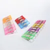 100pcs/pack Colorful Plastic Wonder Bag Clips Holder For DIY Patchwork Fabric Quilting Craft Sewing Knitting