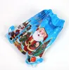 비 짠 휴일 선물 가방 재사용 크리스마스 선물 가방 홀더 토트 어린이 XMAS 파티 호의 가방 선물 스타킹 랩 파란색, 빨간색