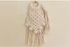 Mini Macrame Wall Hanging Handmade Cotton Rope Tapestries Woven Macrame Charm Small Size Bohemian Home Decoration