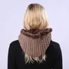 Mode-hot selling 1 stks vrouwen mannen breien dop hoed nek oor warme elas winddicht voor winter outdoor -b5