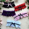 Garters de mariée Mariage du soir Mariage Sexy Femme en dentelle Chaussettes molles Sochks Garter Banner la jambe de jambe