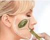 Pedra natural Jade Roller Facial Beauty Massage Ferramentas de levantamento de rosto Facial Roller Neck Ferramentas para cuidados com a pele