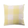 45 * 45cm Linen Checked Pillowcase Pillow Pillowcase Cotton And Linen Pillowcase Sofa Cushion Can be Customized XD23543