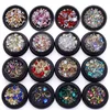 3D Nail Art Rhinestones Metal Rivet Beads Studs Mixed Size Nail Art Decoration Accessories Stones Decors DIY Tips