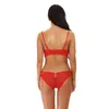 Body en maille rouge dos nu à découpes latérales pour femmes avec nœud en satin et garniture floue blanche Sexy vacances de Noël Festive Sheer Lingerie One-piece