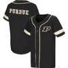 カスタムNCAA PURDUEボイラーメーカー男性女性青年任意の番号名ED＃34 TJ Zeuch Baseball Jerseys S-4XL