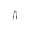 Hoge Kwaliteit Heren Goud Verzilverd Tanden Dental Grillzs Enkele Tand Mode Hip Hop Jewelry279P