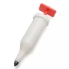 3/4oz White Electric Chainsaw Refillable Plunger Grease Tool for Extends Bar & Chain Life