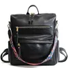 Girls Fashion PU Backpack Purse Waterproof bookbag Crossbody Shoulder Leather Large Bag multifunction handbag School backpacks M899