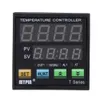 Freeshipping LED PID Digital Temperature Controller Thermometer Heating Cooling Control Thermocouple thermostat SSR 2 Alarm Relay TC/RTD