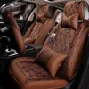 Универсальные автомобильные аксессуары для автомобильных аксессуаров для седана роскошная модель PU кожаная кожаные пять мест полное окруженное дизайн сиденья для внедорожника