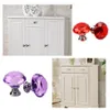 Cabinet Handles 30mm Diamond Shape Design Handles Crystal Glass Knobs Cupboard Pulls Drawer Knobs Kitchen Furniture Cabinet Handles DH0920