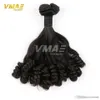 VM Perfect Bundle Unprocessed Peruvian Hair Virgin Aunty Funmi Hair 100% Human Weave Bouncy Curls Extensions Hairpiece