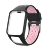 Dual Colors Wrist Band Pasek do TomTom 2 3 Runner Spark Muzyka Bransoletka Miękki Watchband Silikonowy Zegarek Zegarek Bransoletka