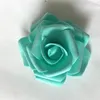 8 CM Artificial Rose Flores Cabeças 100 pçs / lote PE Espuma Home Wedding Decor Flor Scrapbooking DIY Suprimentos