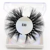 25mm Lashes 3D Mink Lashes 100% sans cruauté vison Cils 25mm Faux Cils Maquillage Dramatique Longs Cils Épais avec Boîte Personnalisée