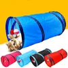 Drôle Pet Chat Tunnel 2 Trous Jouer Tubes Boules Pliable Crinkle Chaton Jouets Chiot Furets Lapin Jouer Chien Tunnel Tubes 25*50 cm