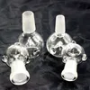 14mm 18mm Herb Slide Dab Pieces Glass Bowls For Bong Hookahs Dry Herb Tobacco Bowl Ash Catcher Water Pipes