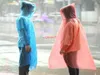 Großhandel Einmal-Regenmantel verdicken Einweg-PP-Regenmäntel Einweg-Notfall-wasserdichte Poncho-Regenbekleidung Reise-Regenmantel