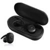 Przenośny DT-1 TWS Słuchawki Bezprzewodowe Mini Earbuds Bluetooth Earpieces Mobile Stereo Muzyka HeadphoneBuilt-in Mic Auto Parowanie Słuchawki DHL