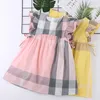 Girls Dress 2020 New Summer Brand Girls Clothes Lace And Ball Design Baby Girls Dress Party Dress For 3-7 Years