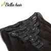 Clip in Hair Extensions Real Human Hair Silky Straight 160g 10PCS 21Clips Quality Double Weft Virgin Remy Soft Natural For Women Bella Hair Full Head SALE Tiktok Hair