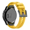 26 22 20mm Watchband Strem för Garmin Fenix ​​5x 5 5s plus 3 3 timmar D2 S60 Watch Silicone EasyFit Wrist Band Strap