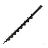 New Model Garden Supplies Diameter 40mm 60mm 80mm Single Blade Earth Auger Drill bits Digging Holes in Ground Replacement parts246g