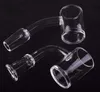 DHL Flat Top Quartz Banger 4mm bottom XL 10mm 14mm 18mm Quarts Bangers Nails For Bong Dab Rigs