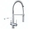 Rolya New Pull Down Spring 3 Way Water Filter Tap with Sprayer Clean Water Kitchen Faucets Sink Mixer