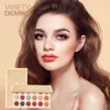 Nuovo purè di patate 18 colori Fashion Eye Shadow Palette Matte Eyeshadow Glitter Palette per San Valentino Evidenziatori