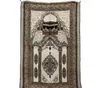 Spedizione Gratuita Tappetino da Preghiera Islamico Musulmano Salat Musallah Tappeto da Preghiera Tapis Tappeto Tapete Banheiro Tappeto da Preghiera Islamico 70 * 110 cm SN3275