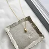 Peri'sBox Goldfarben-Wasser-Tropfen-hängende Halsketten für Frauen 925 Sterling-Splitter Risse Gliederkette-Halskette für Sie Geschenke