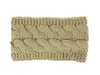 Bandeau Tricoté 20 Couleurs Hiver Réchauffeur Tête Wrap Bandeau Acrylique Crochet Mode Bande De Cheveux Bonnet Cheveux Accessoires De Sport OOA7144
