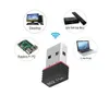 Mini USB IEEE 802.11n Nano 150M adaptador de rede Wifi suporta criptografia WEP WPA de 64/ 128 bits para Windows Vista MAC Linux