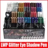 144pcs / set eye shadow liner kombination penna glitter ögonskugga penna eyeliner highlighter 24 färger ögon smink uppsättning