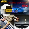 AEP Rhino pele Couro Car Bumper capa Pinte Protect Adesivo Decalque película protetora vinil transparente Transparente Car Styling